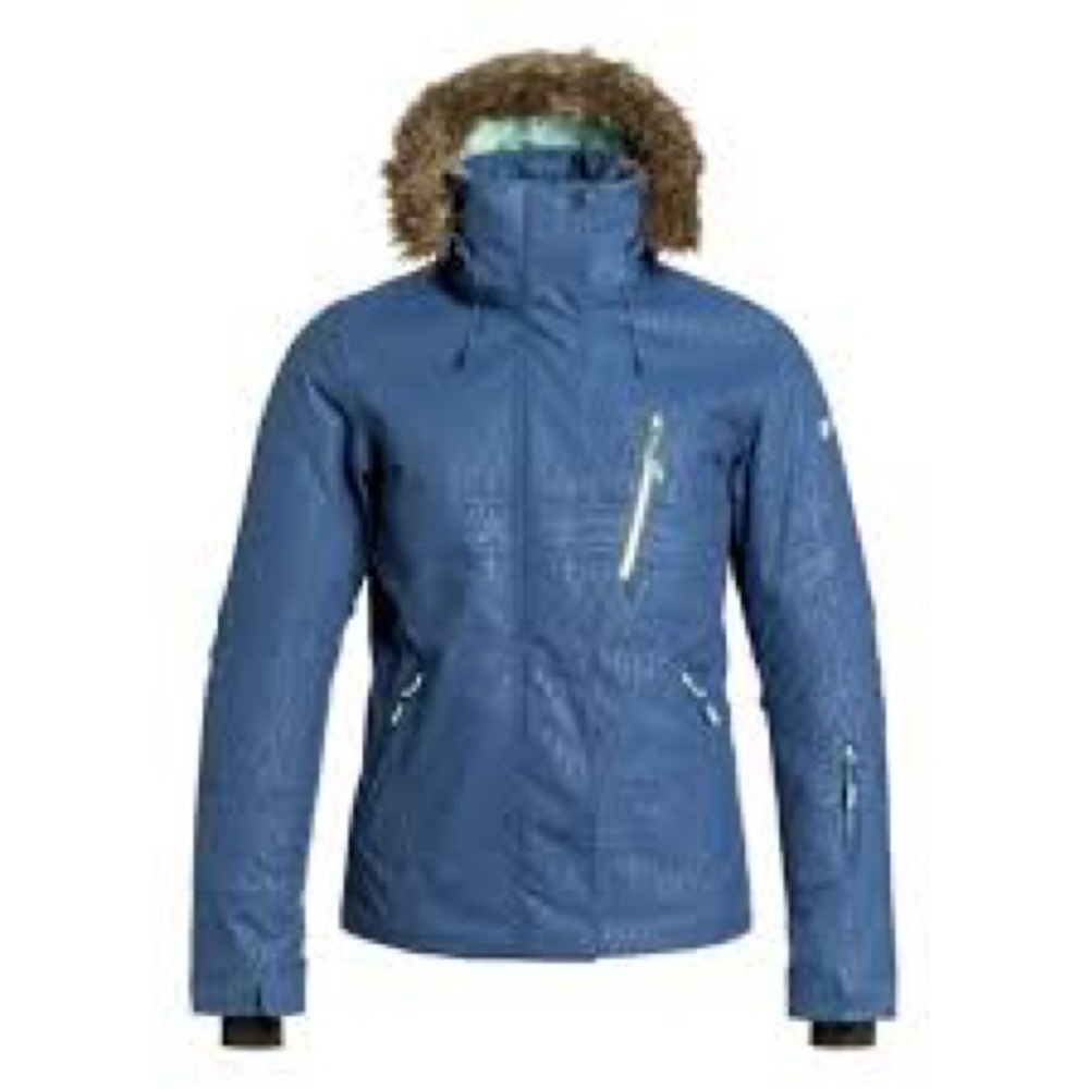 Roxy blue ski jacket size medium , worn once
